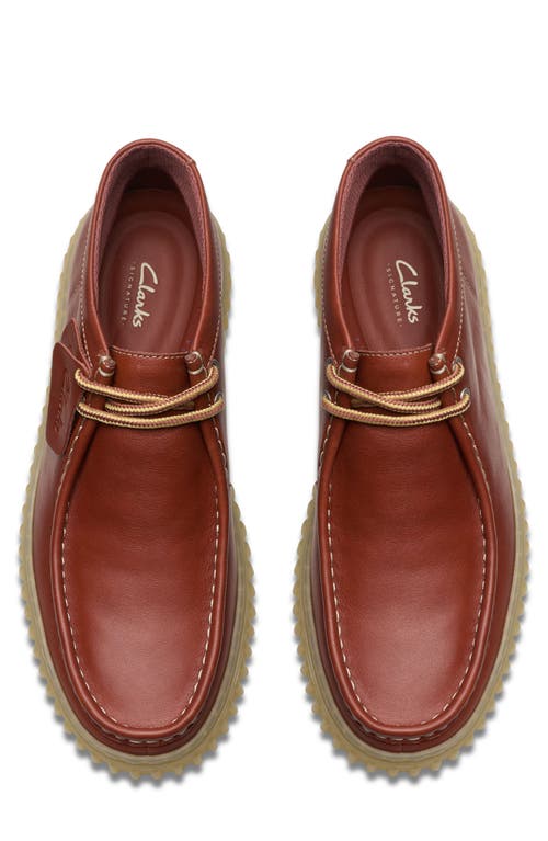 Clarksr Clarks(r) Torhill Hi Chukka Boot In Brown Leather