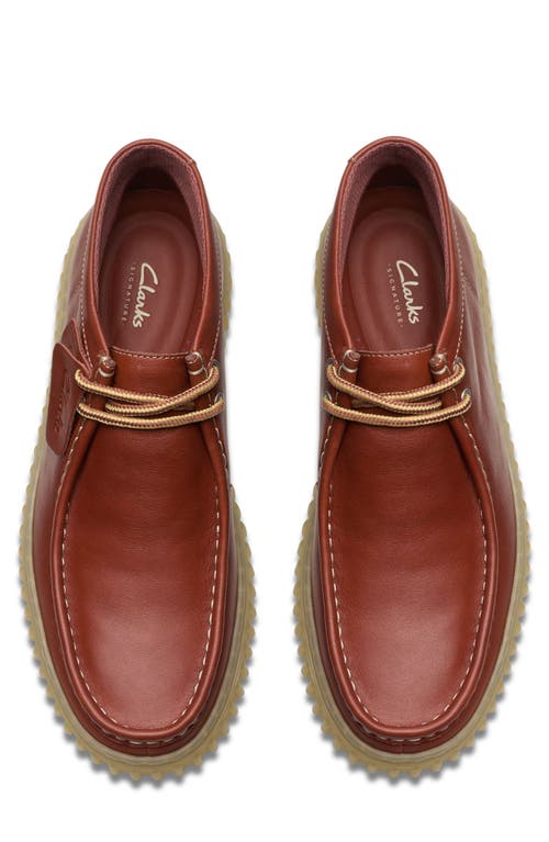 Shop Clarksr Clarks(r) Torhill Hi Chukka Boot In Brown Leather