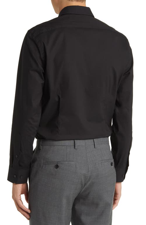 NORDSTROM NORDSTROM EXTRA TRIM FIT STRIPE TECH-SMART COOLMAX® NON-IRON DRESS SHIRT