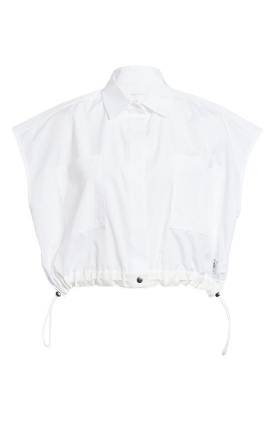 sacai Cotton Poplin Pullover www.rootsivyintschools.edu.pk