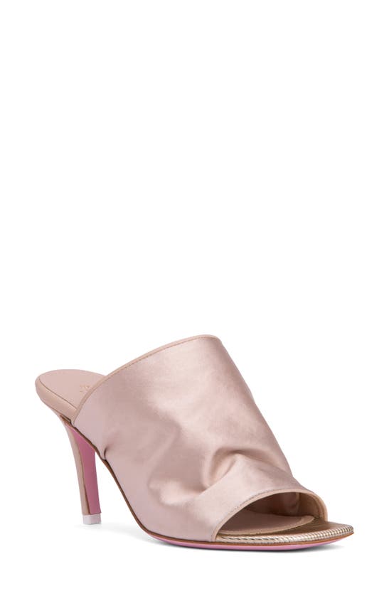 Shop Beautiisoles Lana Slide Sandal In Blush