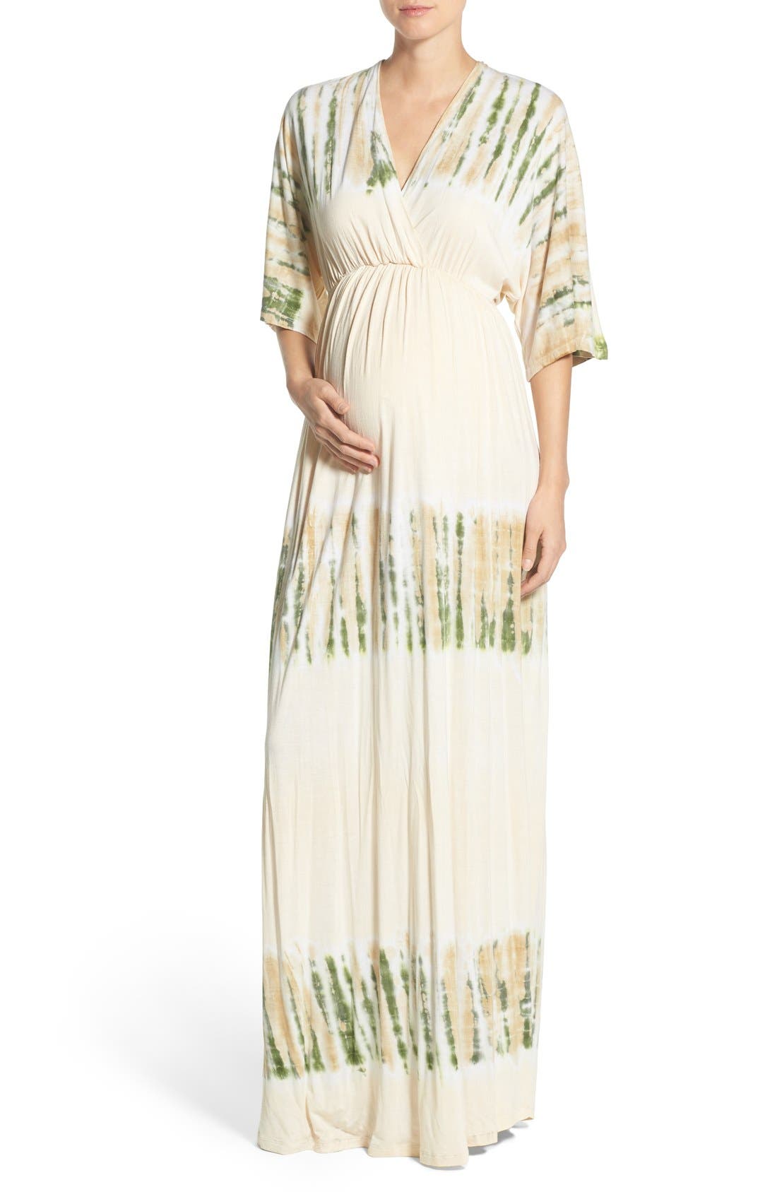 Fillyboo Kimono Maternity Maxi Dress Nordstrom