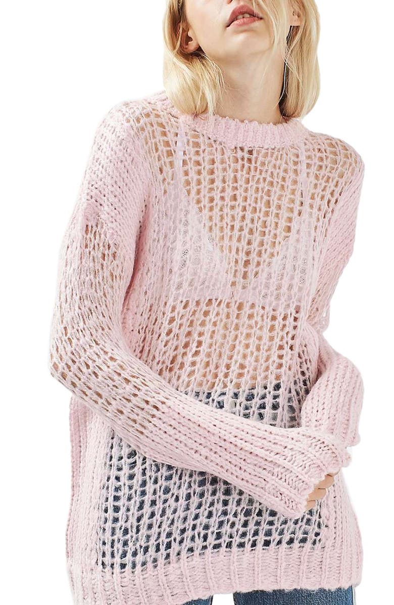 Openwork Sweater Nordstrom