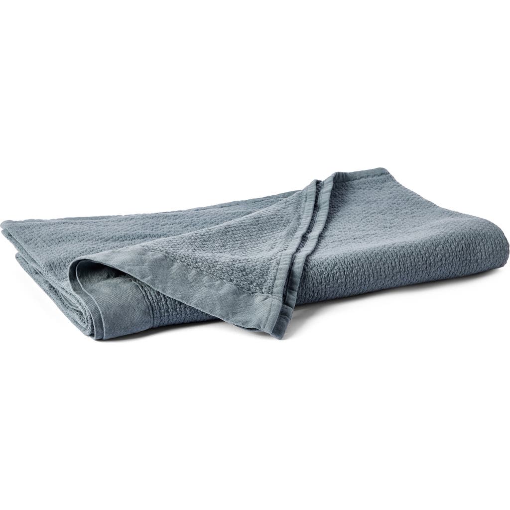 Coyuchi Adriatic Organic Cotton Bath Sheet In River