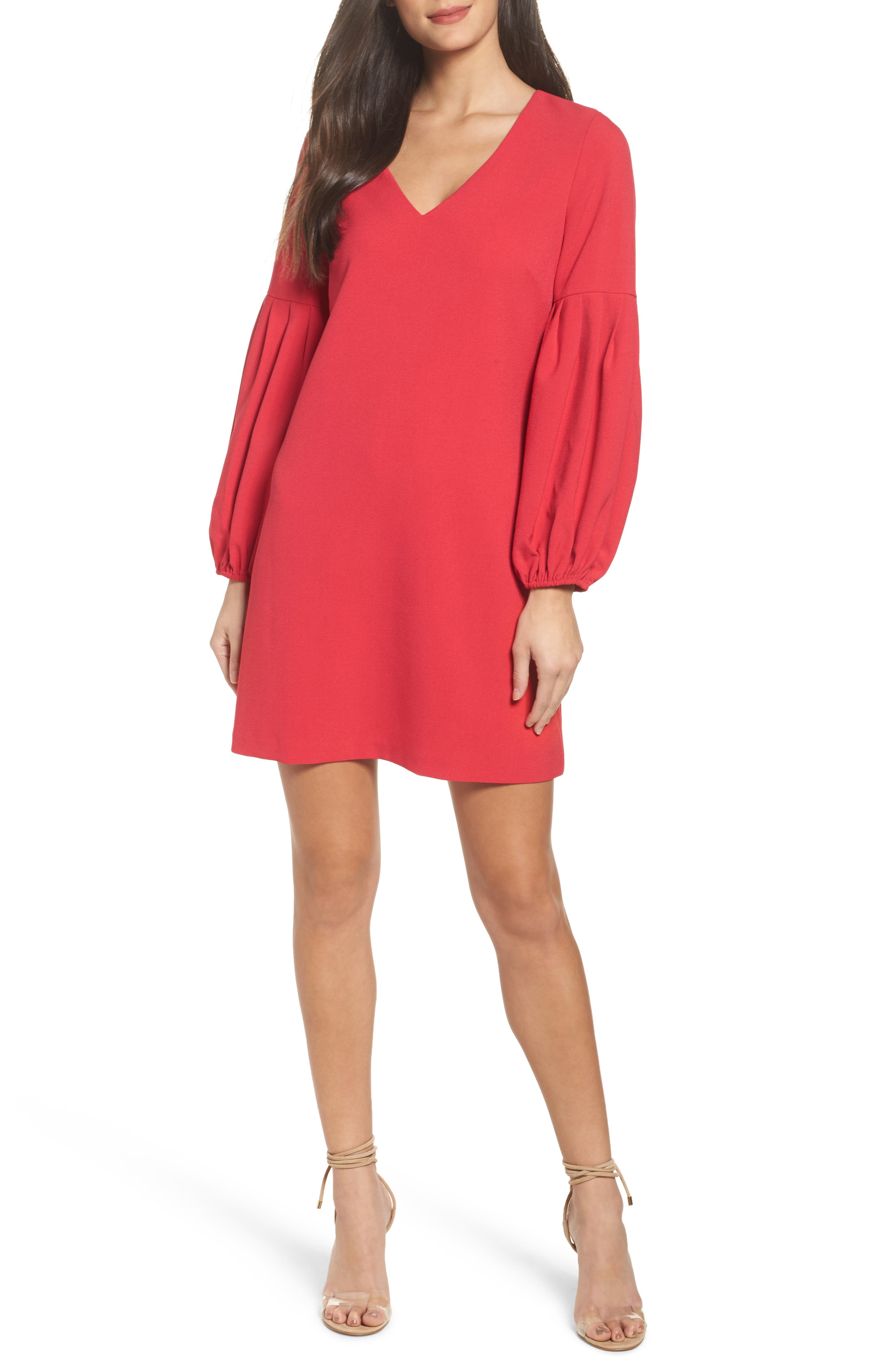 Chelsea28 Bloused Sleeve Shift Dress | Nordstrom