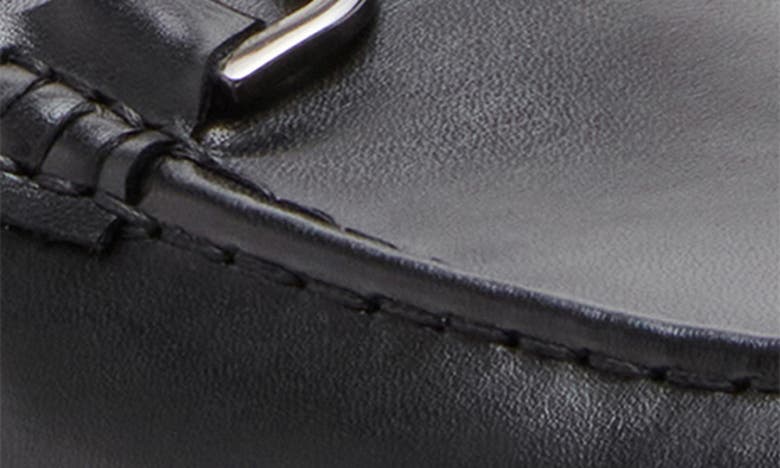 Shop Steve Madden Pellea Horsebit Loafer In Black