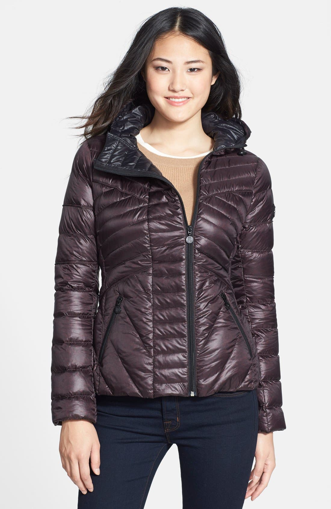 Bernardo Packable Goose Down Hooded Jacket Nordstrom