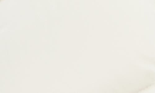 Laundry By Shelli Segal Faux Fur Trim Bibbed Puffer Jacket In Cream