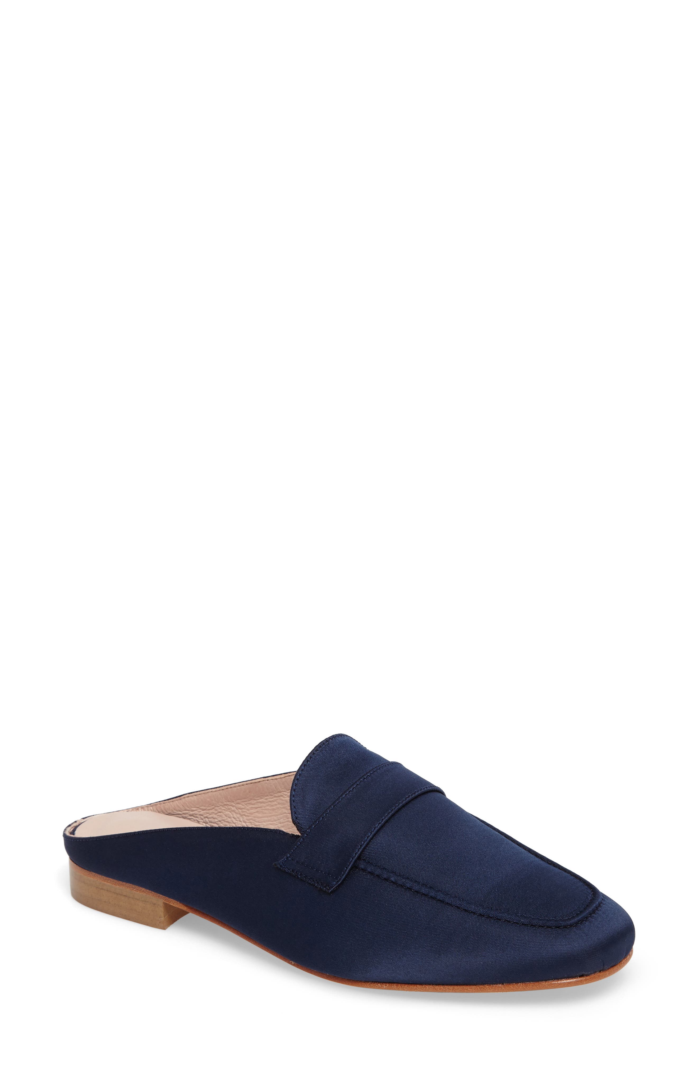 Patricia Green Suffolk Loafer Mule, Blue
