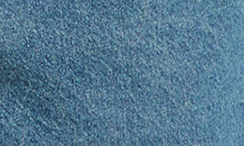 Brixton Lomas Frayed Denim Shorts In Vintage Indigo