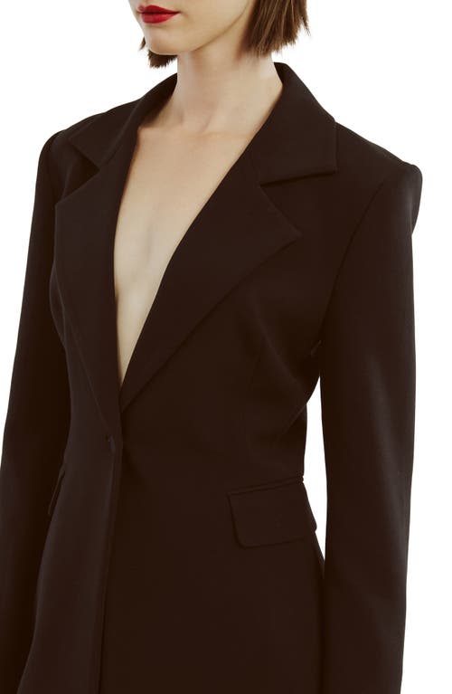 Bardot Austyn Longline Blazer In Black