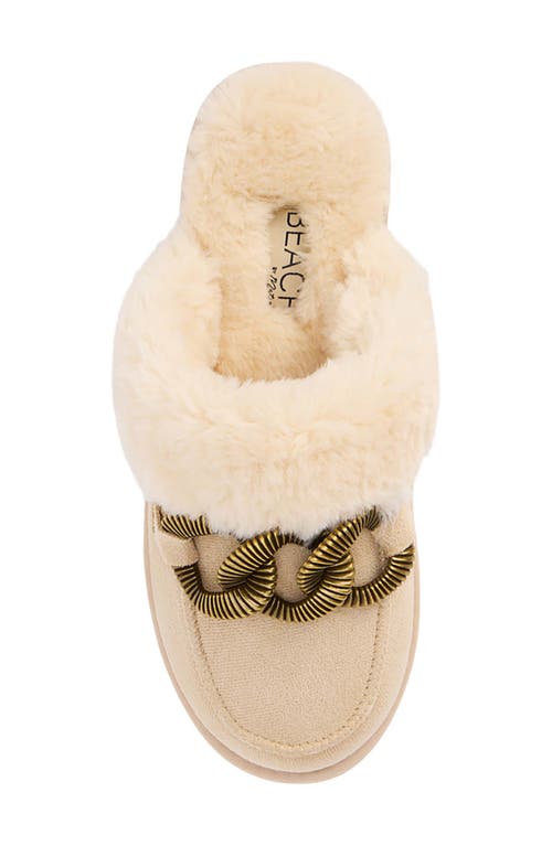 Shop Coconuts By Matisse Taos Faux Fur Slipper In Natural