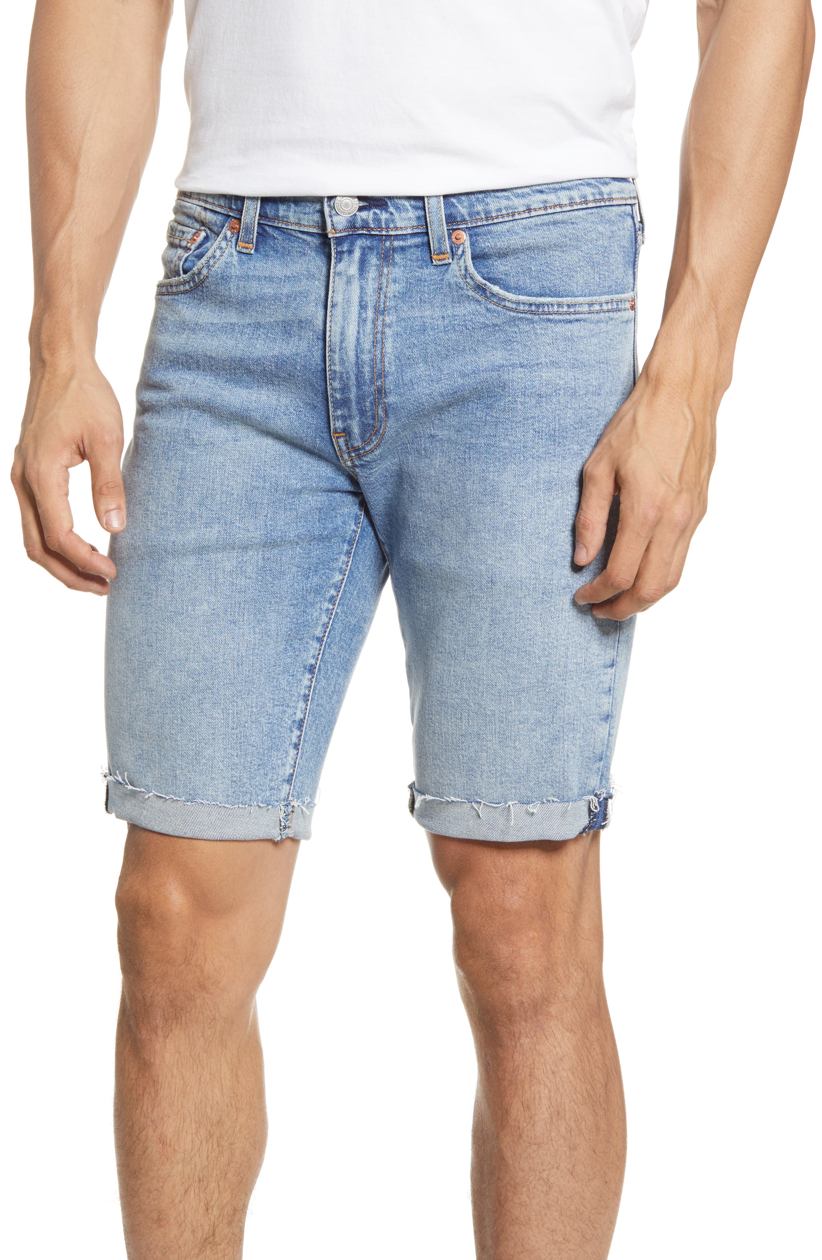 levi's 511 men's slim cutoff shorts