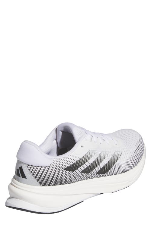 Shop Adidas Originals Adidas Supernova Rise Running Shoe In White/black/metallic