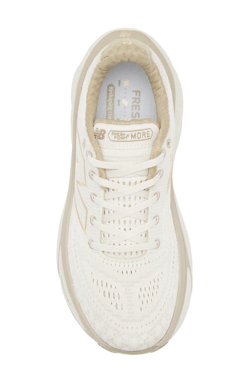 Shop New Balance Fresh Foam X More V5 Running Shoe In Linen/stoneware