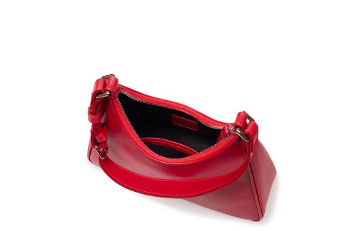 Shop Joanna Maxham Prism Hobo In Red Leather