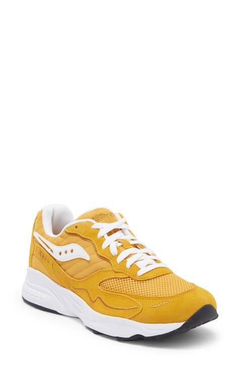 Mens yellow tennis on sale shoes