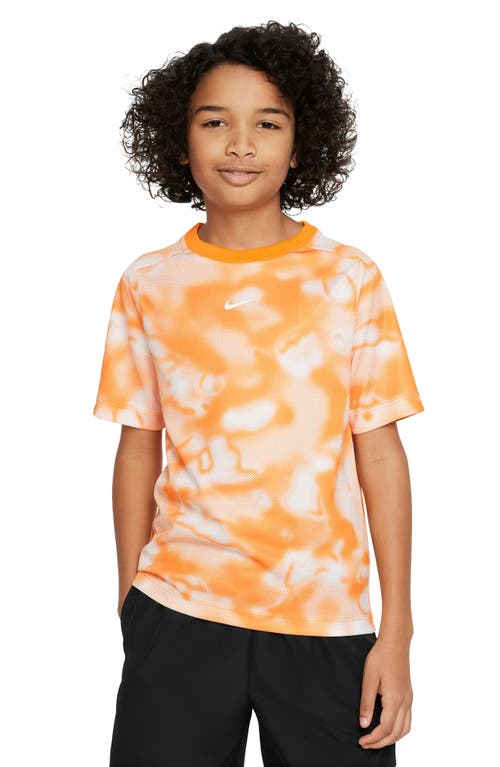 Nike Kids' Dri-fit Multi+ Training T-shirt In Orange