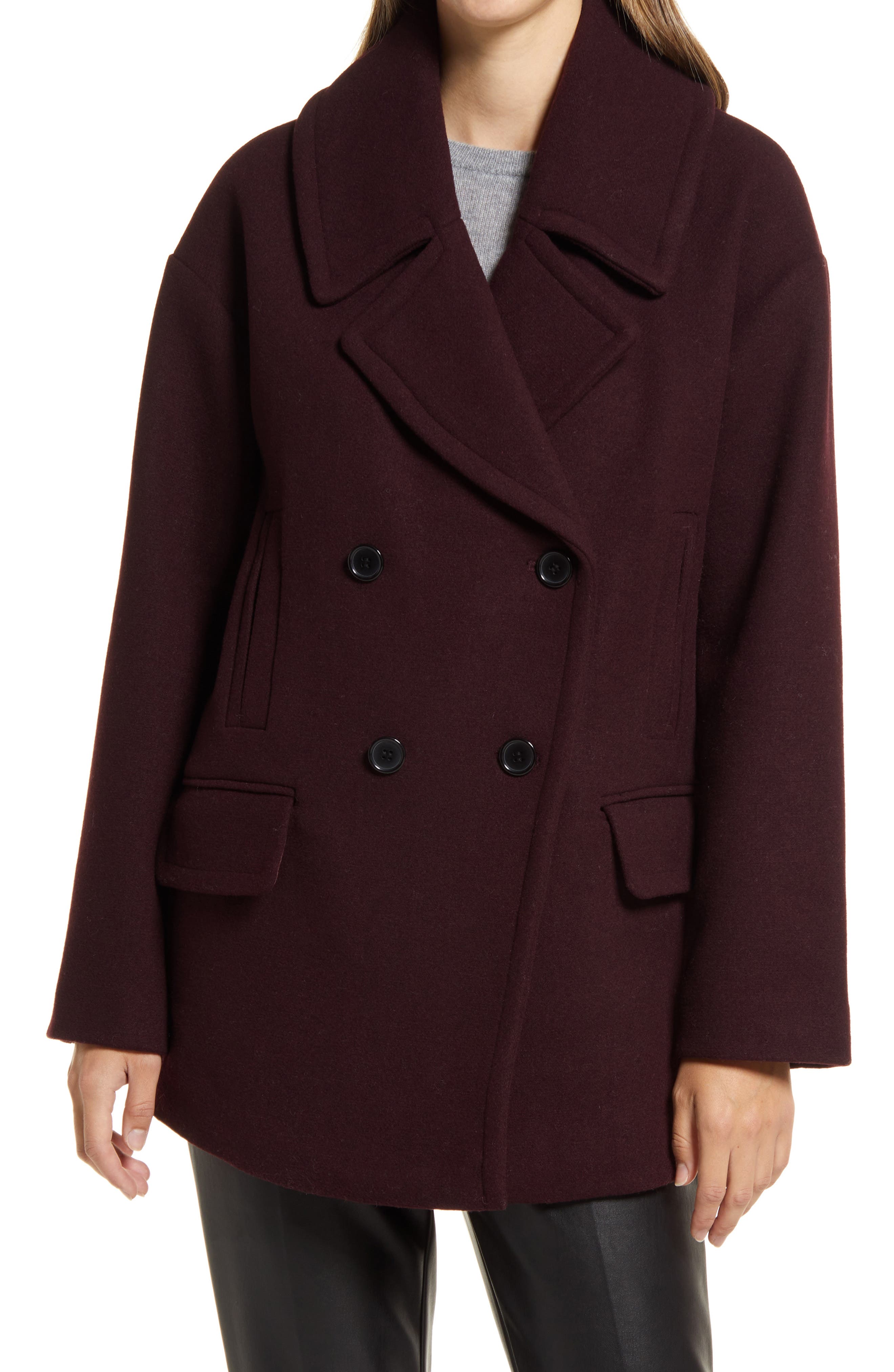 nordstrom peacoat