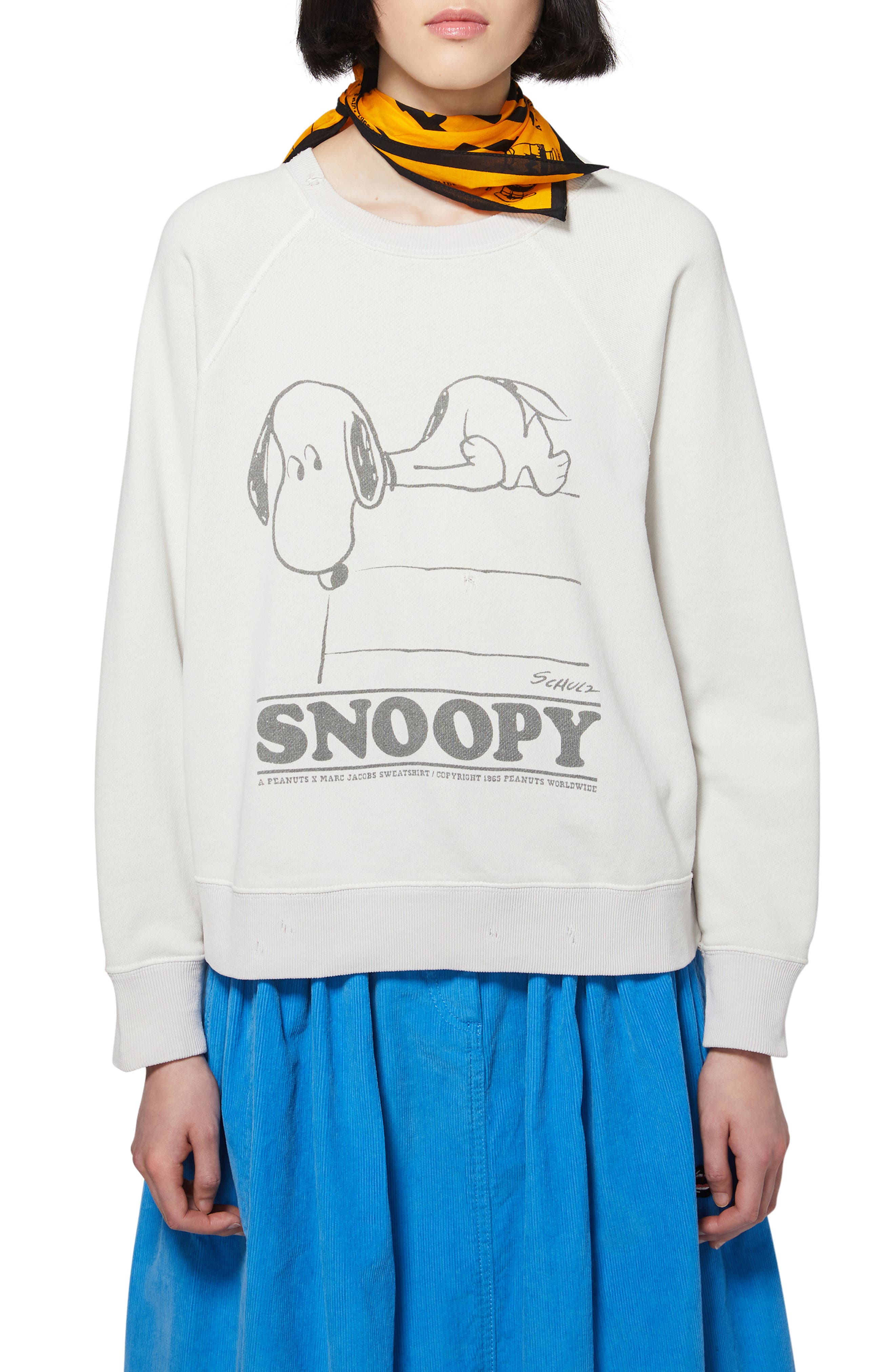 marc jacobs peanuts sweatshirt