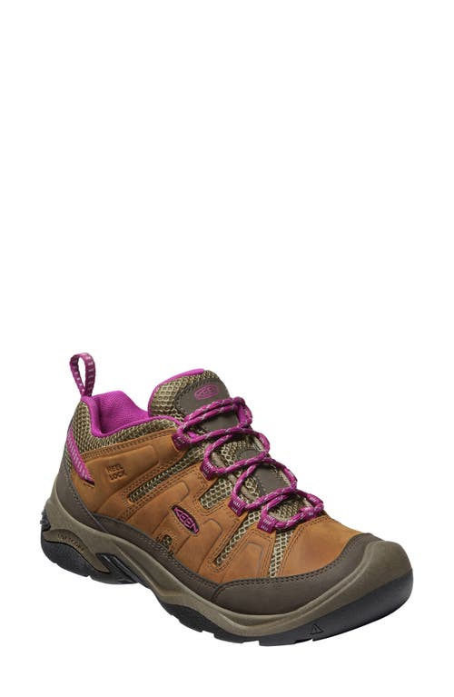 KEEN Circadia Vent Waterproof Hiking Shoe Syrup/Boysenberry at Nordstrom,