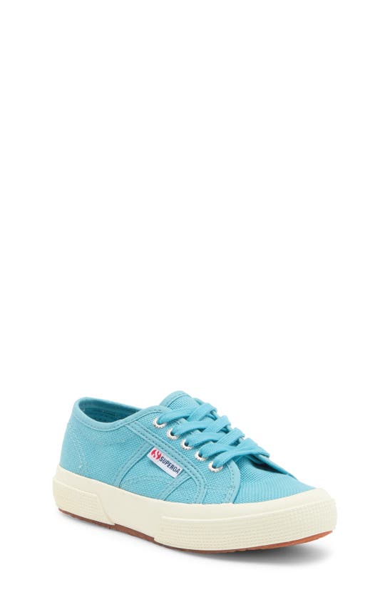 Shop Superga Kids' Jcot Classic Sneaker In Blue Light Dusty-favorio