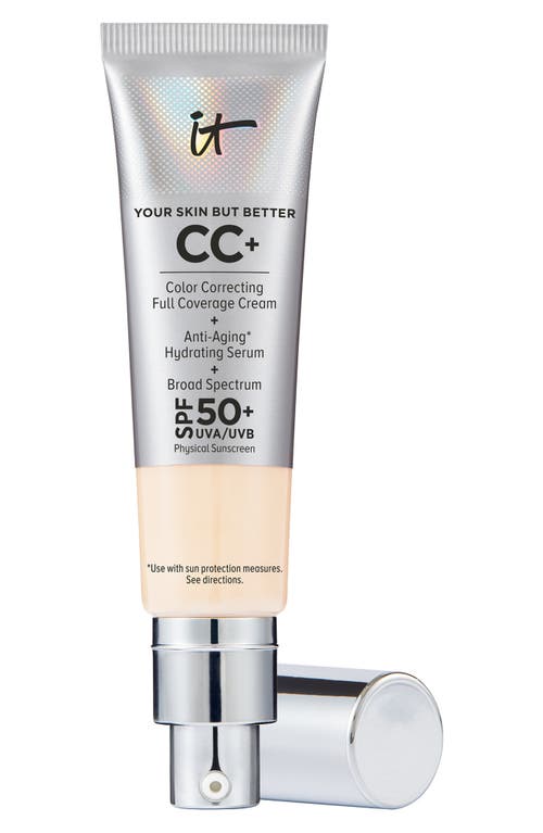 IT Cosmetics CC+ Color Correcting Full Coverage Cream SPF 50+ in Fair