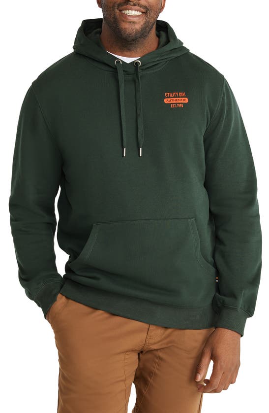 Johnny Bigg Utility Division Pullover Hoodie In Green