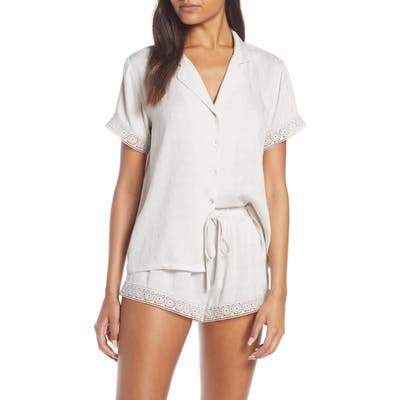 Flora Nikrooz Laurel Short Pajamas, Ivory