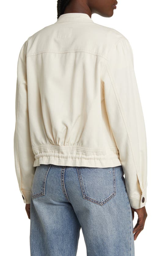 Rails Alma Cotton Blend Jacket In Ecru