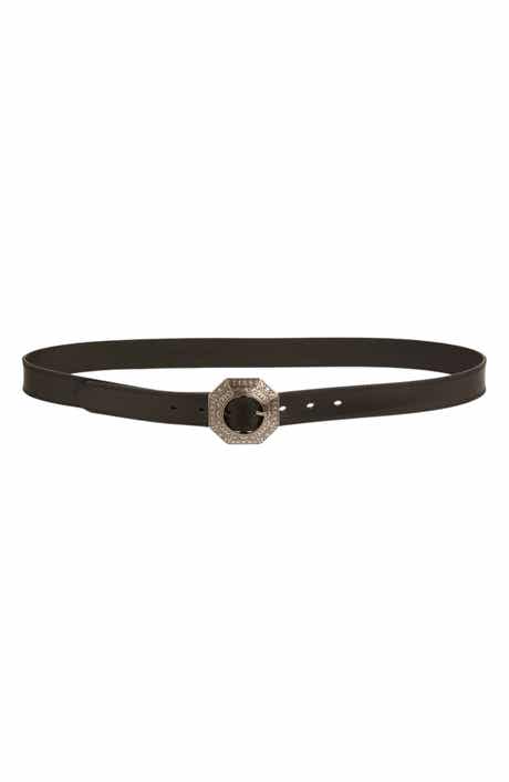 Knot Buckle Belts Skinny Belt PU Leather Belt Dainty 