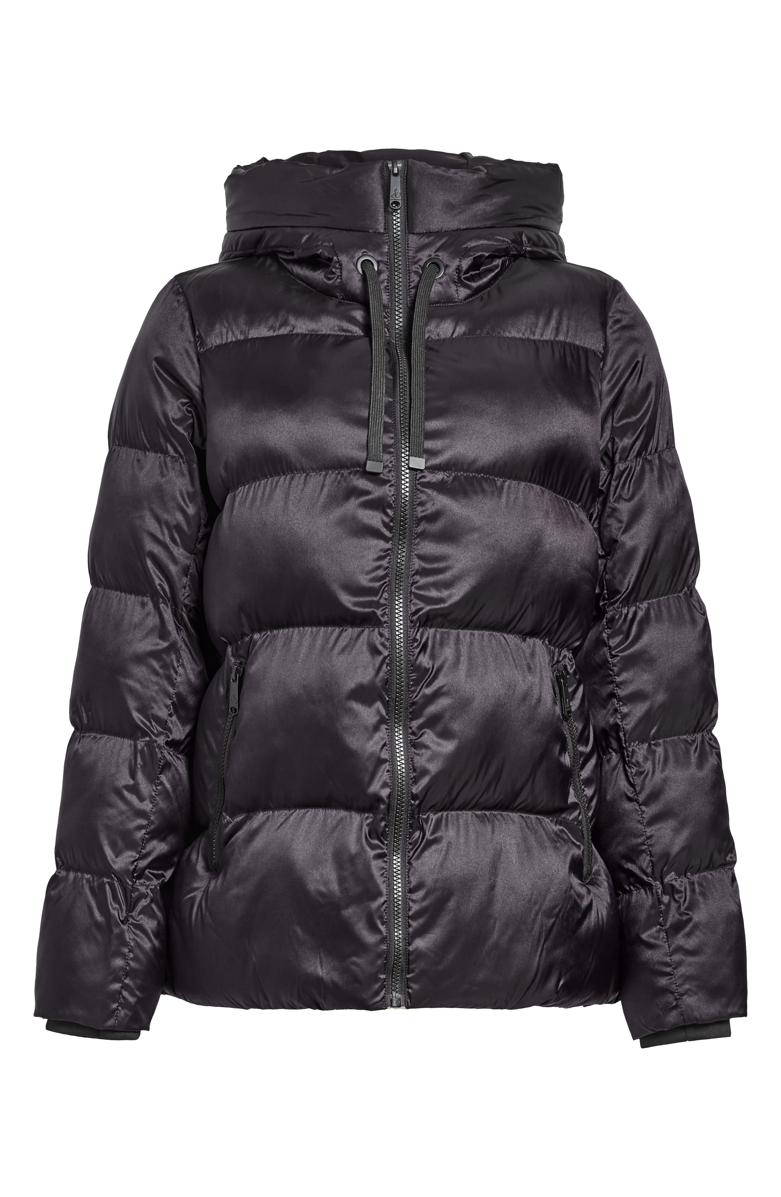 sam edelman asymmetrical puffer jacket