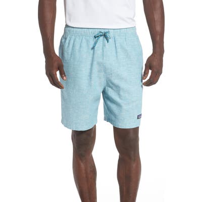 Patagonia Baggies Natural Hemp Blend Shorts, Blue