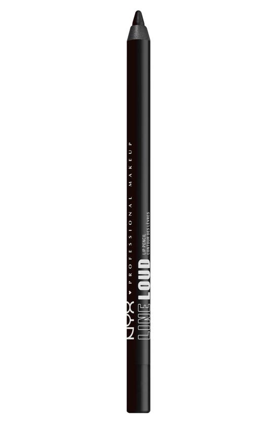 Nyx Line Loud Lip Pencil In Evil Genius