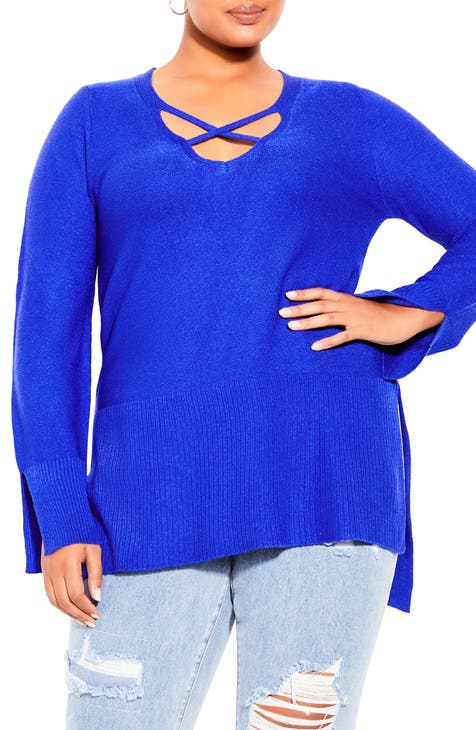 women's cobalt blue top | Nordstrom