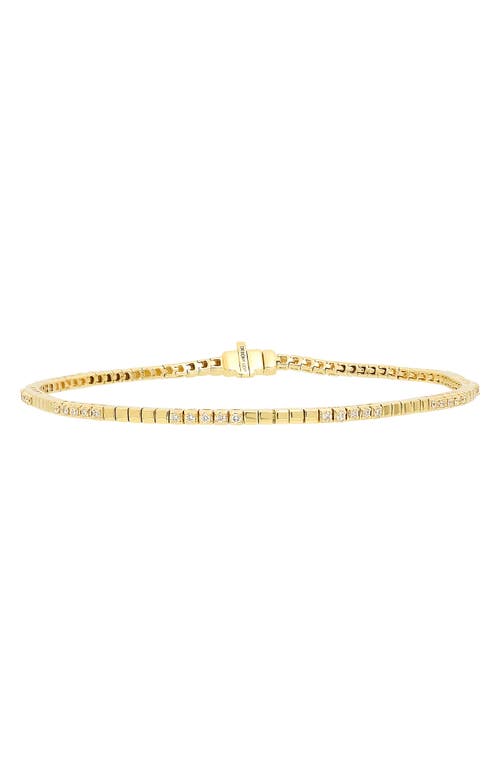 Bony Levy Cleo Diamond Tennis Bracelet in 18K Yellow Gold at Nordstrom, Size 7