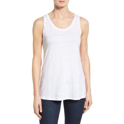 Eileen Fisher U-Neck Organic Linen Tank