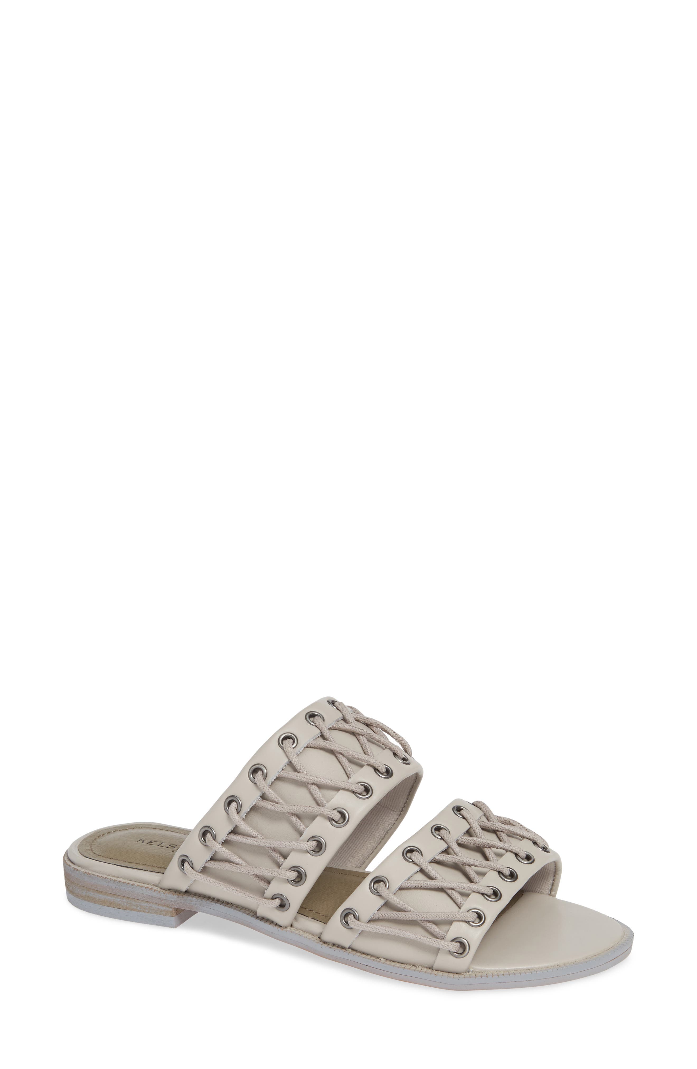 Kelsi Dagger Brooklyn Rio Slide Sandal- Ivory