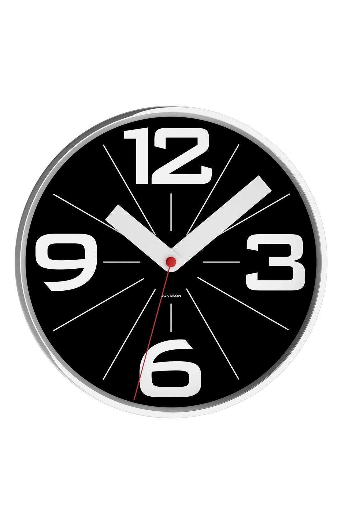 Jonsson Clocks 'Amplus Collection Numbers' Wall Clock Nordstrom