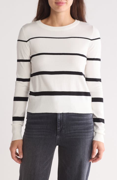 Stripe Crop Sweater