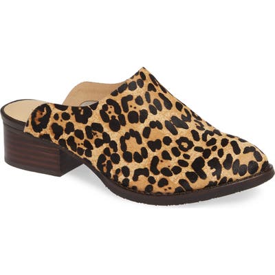 Sbicca Amalia Genuine Calf Hair Mule, Brown