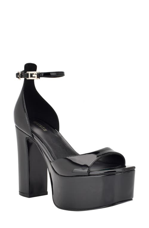 GUESS Selima Ankle Strap Platform Sandal at Nordstrom