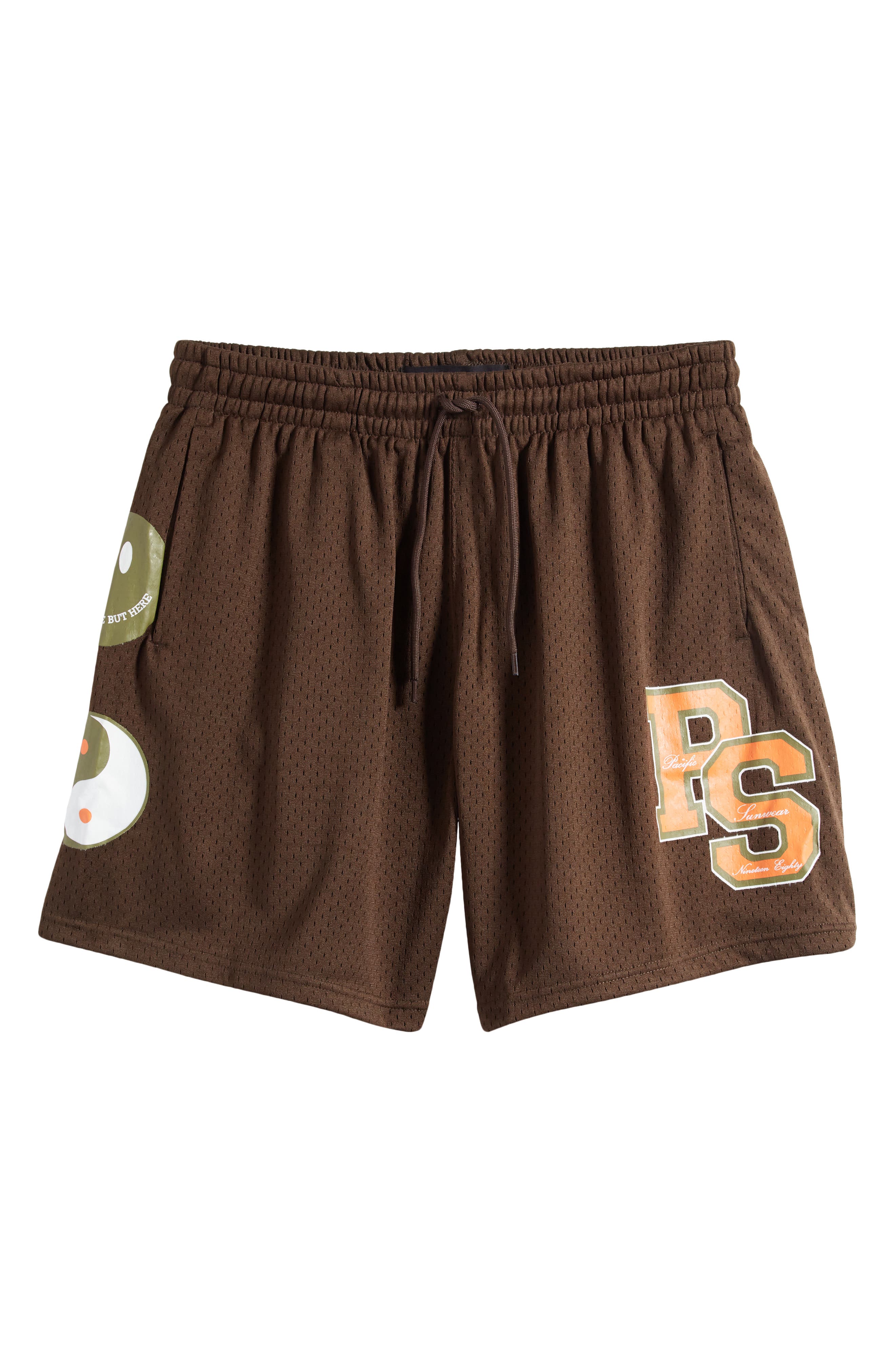 PacSun College Block Mesh Shorts Nordstrom