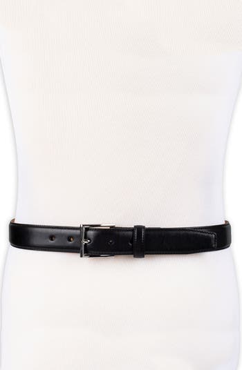 Peter Christian Men's Elasticated Braided Leather Belt