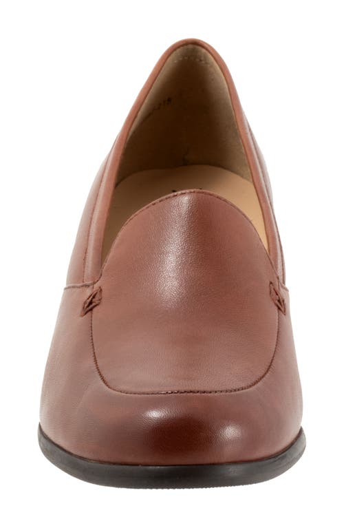 Shop Trotters Cassidy Loafer Pump In Luggage