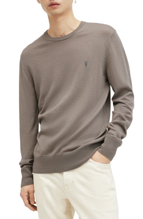 AllSaints Mode Slim Fit Wool Sweater at Nordstrom,