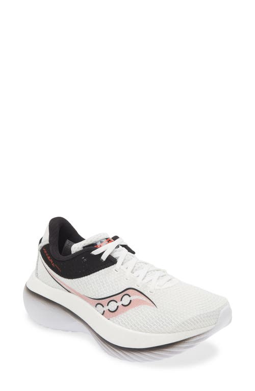 Saucony Kinvara Pro Running Shoe White/Infrared at Nordstrom,