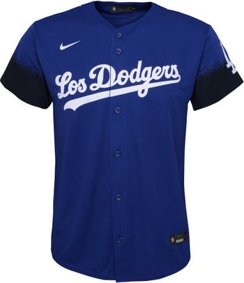 Youth Los Angeles Dodgers Clayton Kershaw Nike Royal City Connect