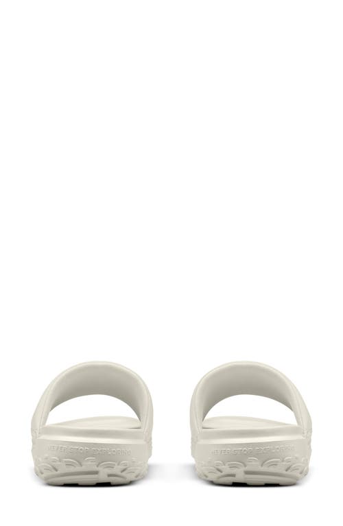 Shop The North Face Never Stop Cush Slide Sandal In White Dune/white Dune