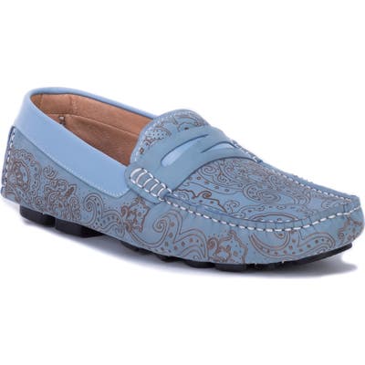 Robert Graham Rampa Driving Shoe, Blue
